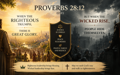 Proverbs 28:12: When the Righteous Triumph and the Wicked Rule